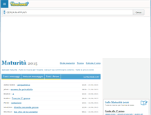 Tablet Screenshot of forum-maturita.studenti.it