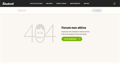 Desktop Screenshot of forum.studenti.it