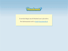 Tablet Screenshot of mobile.studenti.it